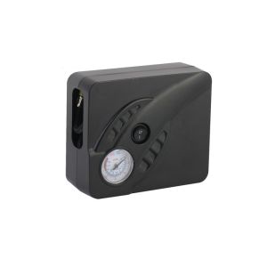 Black DC12V Auto Tire Air Compressor With Cigarette Plug