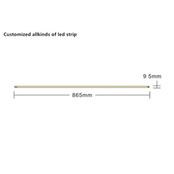 12w T5 T8 Warm White Led Rigid Strip Lights Kit Economic Driverless For Tube