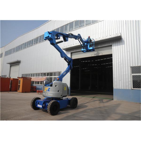 2 Man Small Boom Lift , Aerial Lift Equipment 80 Ft Hydraulic Type High Reach