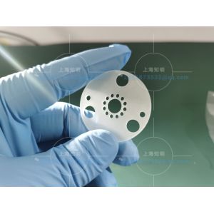 Quality Polished Monocrystalline Sapphire Glass with Control Valve Stand 9.0 for sale