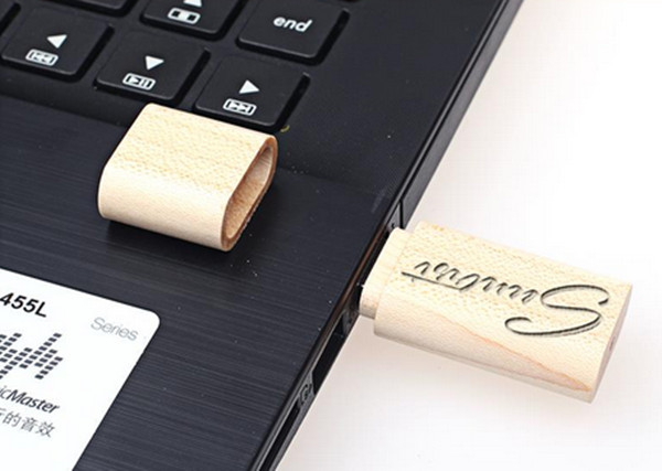 Customized Logo 4GB 8GB USB Flash Drive Pendrive Wooden USB Sticks