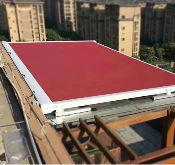 Balcony Retractable Louvered Roof Pergola