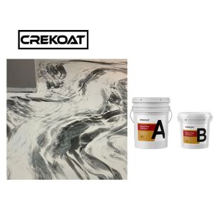 Durable Metallic Epoxy Floor Coating Countertop Waterproof UV Resistant