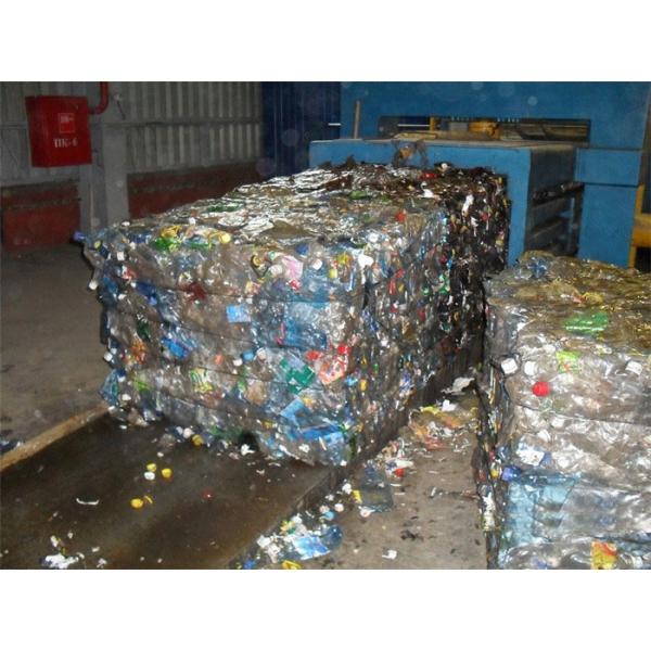 Hydraulic Drive Fully Automatic Horizontal Baler 55 Kw High Production Rate