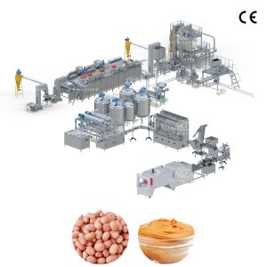 PLC Peanut Butter Making Plant 1000kg/h-5000kg/h