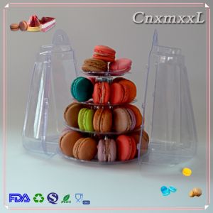 4 tier macaron display tower stand for french macaron