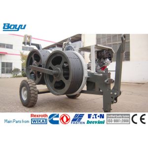 Tension Stringing Equipment Hydraulic Tensioner Machine For Overhead Stringing