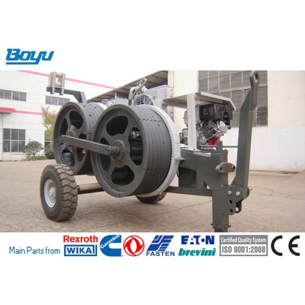 Tension Stringing Equipment Hydraulic Tensioner Machine For Overhead Stringing