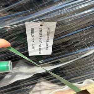 Black PVC Coated Welded Wire Fence Square 1/2 Galvanized Welded Wire Mesh in