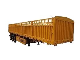 2024 New Design Flatbed And Skeleton Semi Trailer Truck Trailers Steel Product