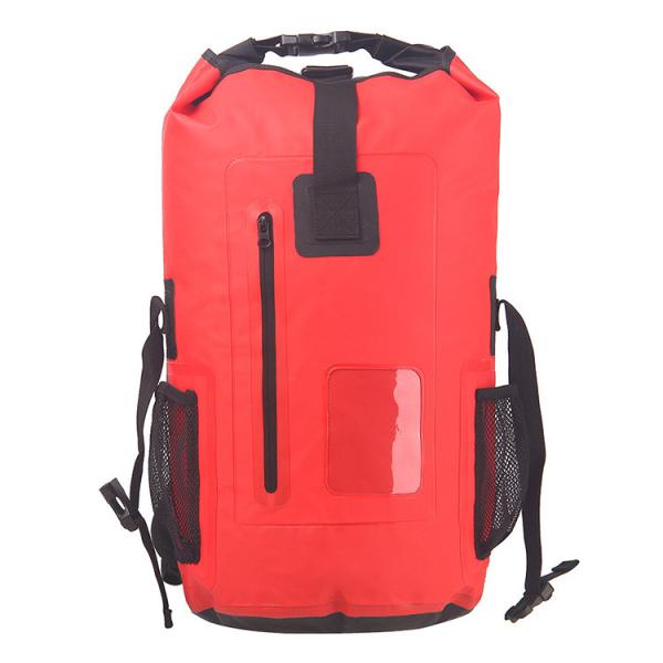 Buy Outdoor Waterproof PVC Tarpaulin Beach Bag Rucksack at wholesale prices