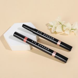 Custom Logo double end Eye Shadow Eye Shadow Tube Smooth Moisturizing Double