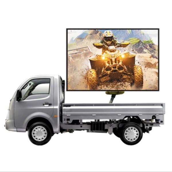 Highly Durable Mobile Truck LED Display with IP65 Rating and 1000 Hours Average