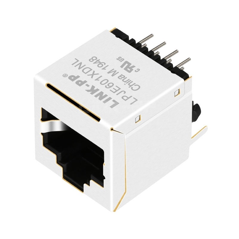 LPJE601XDNL RJ45 Vertical Modular Jack 8P8C without Magnetics Transformer