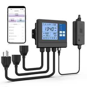 Hydroponic Greenhouse CO2 Controller: 5000ppm Regulator & Monitor