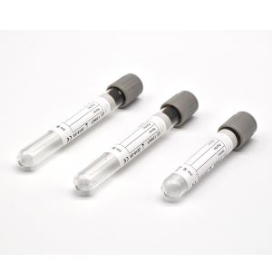 Disposable Medical Glucose Blood Tube PET Glass Sodium Fluoride Vacuum Collect