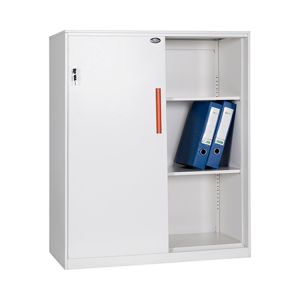Narrow Edge Cyberlock 1095mm Height Storage Metal Cupboard
