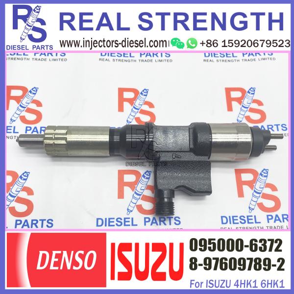 Diesel engine Common Rail Fuel Injector 095000-6372 8-97609789-20 for ISU-ZU 4HK1 6HK1 engine 095000-6372 8-97609789-2