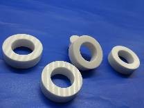 99.7% High Temperature Alumina 80 HRA Ceramic Insulation Ring