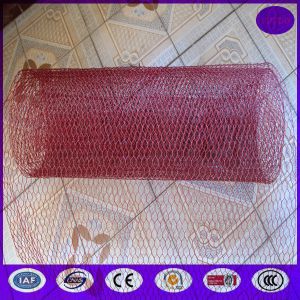 Decorative chicken wire mesh anti-corrosion vinyl coated 48" x 150' with good