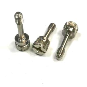 M4x16 Eleven Shaped Groove Knurled Custom Captive Screws Does Not Come Out
