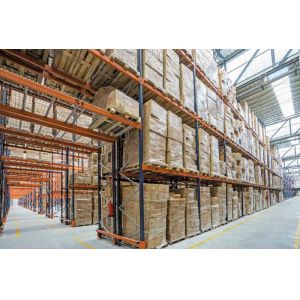 Cold - Rolled Steel Q235 Industrial Storage Rack Systems With 1 Year Warranty