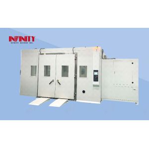 Walk-in Constant Temperature Humidity Testing Chamber With 16 Device Connection