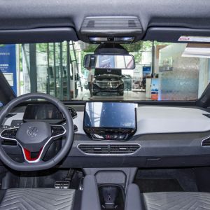 Power 125kw EV Cars Gray Color VW ID3 Suv Electric Cars 5 Seats