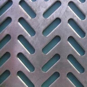 Buy Architectural Decoration Hexagonal Perforated Sheet Guards 79%-80% Open Area at wholesale prices
