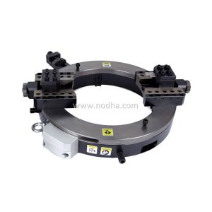 CE Split Frame Pipe Cutting And Beveling Machine Pneumatic Driven Auto Centering