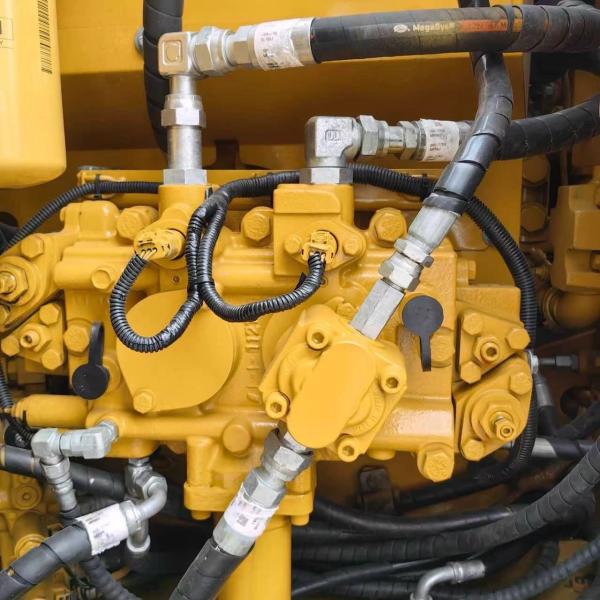 Mini Used Caterpillar Excavators 312 CAT Excavator Original Components