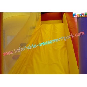 Outside Kids Party Inflatable Bouncer Slide Durable With Beautiful Printing