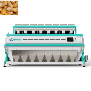 Full Automatic CCD 8 Chutes Corn Sorting Machine For Processing Grain