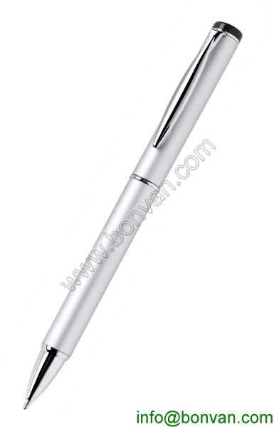 Buy silver metal gift pen, twist silver metal ball pen at wholesale prices