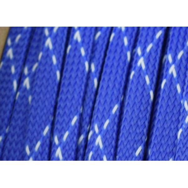 40mm Black PET Expandable Braided Sleeving Cable Management Protection Application