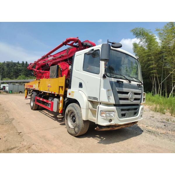 2020 SA Ny 37m Used Concrete Pump Truck Concrete Boom Pump Heavy Equipment Truck Mounted Pump