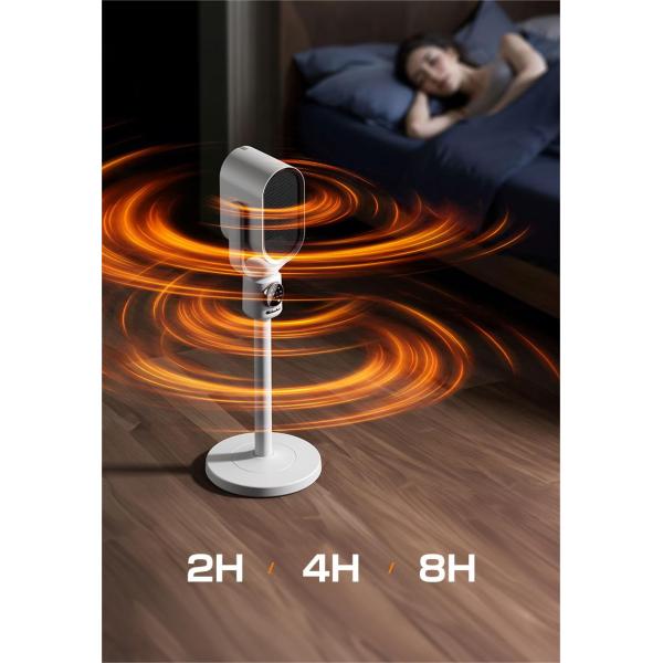 PTC Fast Heating Shaking Head Fan With Cold Hot Air Circulation