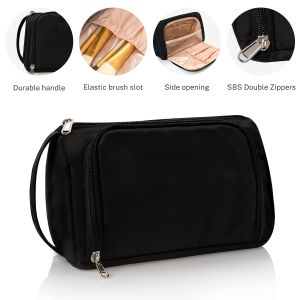 Top Sales Waterproof Durable Lightweight Makeup Pouch Travel Cosmetic Organizer