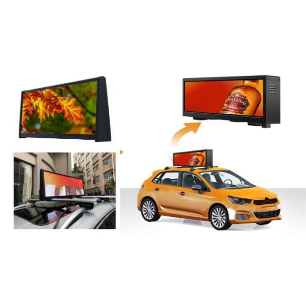 CE/ROHS/FCC/ISO2001 Standard Vehicle LED Screen with DC 5V Voltage