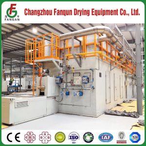 5 Zones Industrial Belt Dryer In Food Industry 500kg/H Steam Consumption