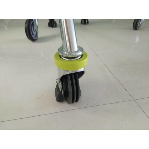 Airport Supermarket Shopping Trolley 40L with transparent powder coating