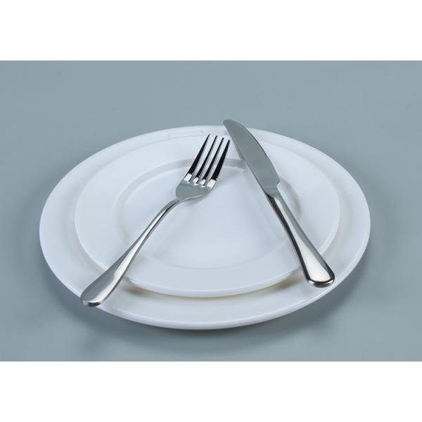 Buy Unbreakable Plain White Plastic Melamine Buffet Dinner Plates at wholesale prices
