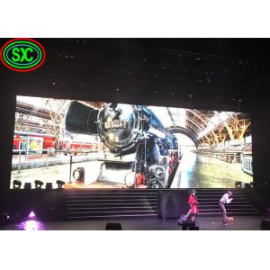 Large Flexible Indoor Full Color Led Display P2 P8 Natural Cooling Wide Viewing