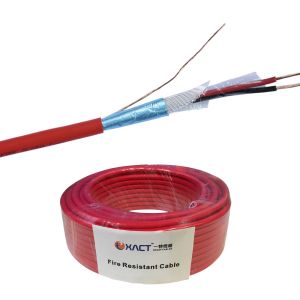 China Shielded PVC Jacket 3x1.5mm2 Solid or Stranded Communication Cable for Fire Alarm on sale