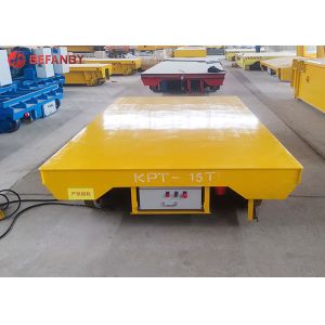 Towed Cable Rail Electrical Material Handling Trolley 5 Ton