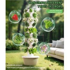 30L 5 Layer Agriculture Vertical Farming Hydroponic System Tower Growing