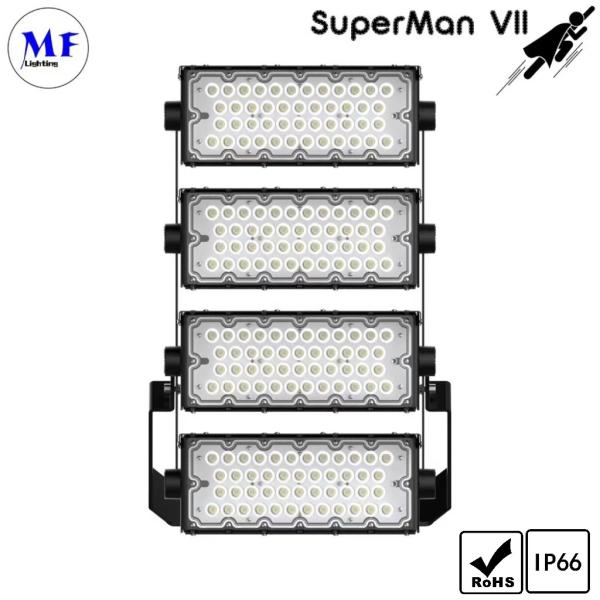 6 Years Warranty 600W Stadium LED Flood Light 3000K-6500K Aluminum+PC Material