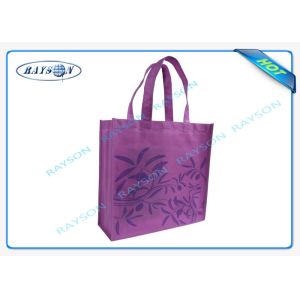 Reusable Spunbond PP Non Woven Bag Durable Printed For Casual Activities
