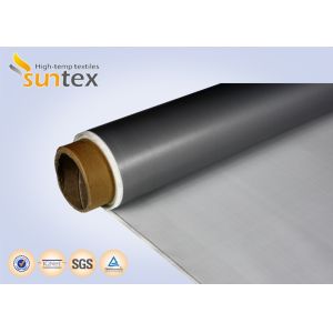 Red Silicone Coated Fiberglass Fabric Fire Resistant Fiberglass Cloth