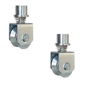 Stainless Steel 360 Bi Folding Sliding Gate Wheel With Spring Rotational